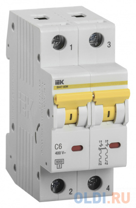    IEK MVA31-2-006-C 6A  C 6kA 2 400 2  (.:1)  --