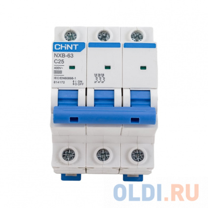  CHINT . . NXB-63 3P 25A 6 - C 814172  --