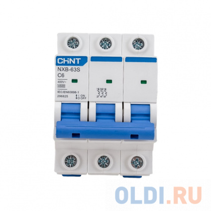  CHINT . . NXB-63S 3P 6 4.5kA - C R 296825  