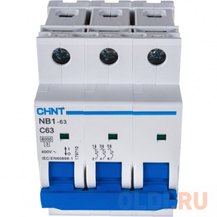  CHINT . . NB1-63 3P 63A 6 - C 179710  