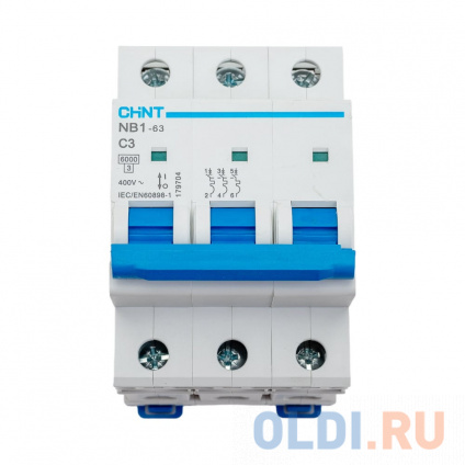  CHINT . . NB1-63 3P 3A 6 - C 179704  