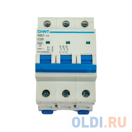  CHINT . . NB1-63 3P 25A 6 - C 179703  
