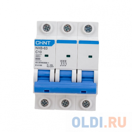  CHINT . . NXB-63 3P 10A 6 - C 814169  
