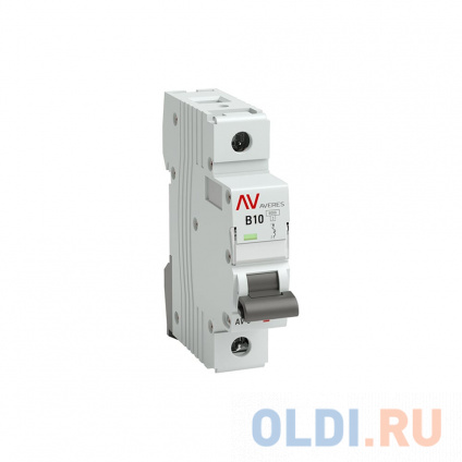  EKF   AV-6 1P 10A (B) 6kA AVERES mcb6-1-10B-av   