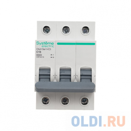 Systeme Electric City9 set     16 3p 4.5ka 400 C9F34316  --