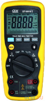   CEM DT-9918T  true rms  