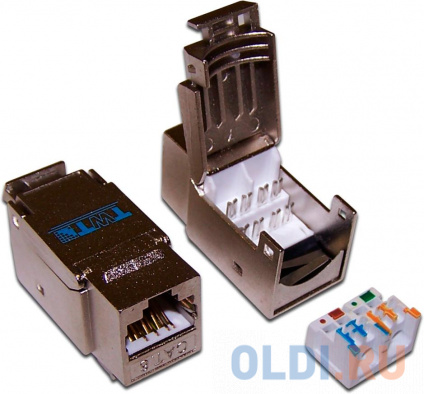   Lanmaster TWT-OK45STP/6-WH . KeystoneRJ45 .6 UTP . (.:1)  