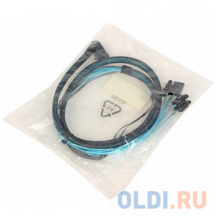   ACD-RA8643-SATASB-08M, Internal SFF8643-to-4*SATA+SB ( HDmSAS () -to- 4*SATA+SideBand ) 75cm ( 2280000-R) (6705170)  -