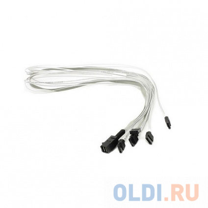   ACD-SFF8643-SATASB-10M, INT SFF8643-to-4*SATA+SB ( HDmSAS -to- 4*SATA+SideBand internal cable) 100cm ( LSI00411, 2279800-R) (6705050-100)  