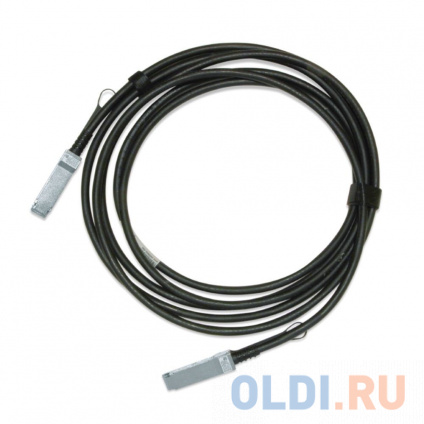  Mellanox Passive Copper cable, IB EDR, up to 100Gb/s, QSFP28, 5m, Black, 26AWG   