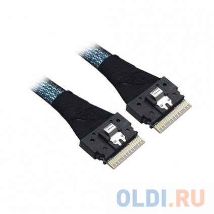   ACD-60007-MD-20CM Slimline SASx8 (SFF8654) -to- Slimline SASx8 (SFF8654)+ SFF9402, 20CM  