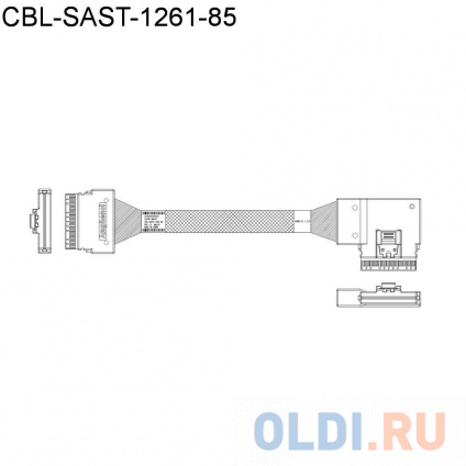  Supermicro CBL-KIT-220U-TNR-22N Cable Kit with 11 NVMe cables for X12 Ultra 220U-TNR  