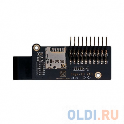  Edge-IO Module Expands I/O for Khadas Edge, TF Card Slot, 20-PIN GPIO Header, KIO-E-001   