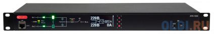  ELEMY RACK ATS, 1U, 220, 16, OLED, Ethernet, in (2) C20, out (1) C19 (9) C13  