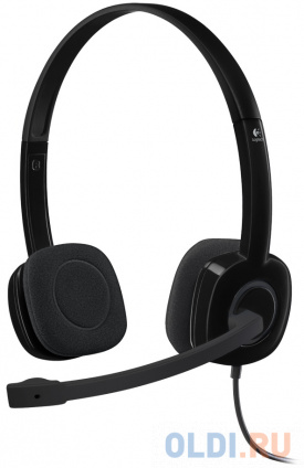   Logitech Stereo Headset H151  981-000589 (, /) (:    )  
