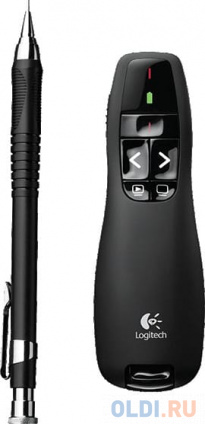   Logitech Wireless Presenter R400 Black USB(Radio)  