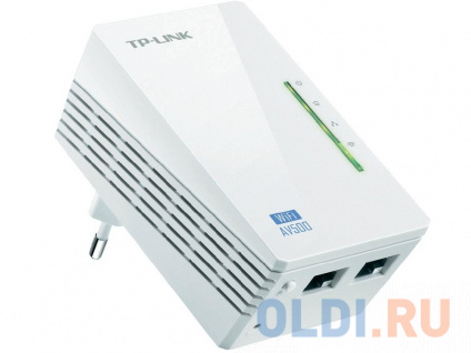   Powerline TP-LINK TL-WPA4220 2x10/100Mbps 500Mbps 802.11n 300Mbps  