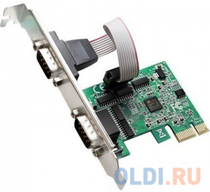  KS-is KS-575  PCIe COM RS232 x 2  