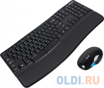    Microsoft Sculpt Comfort Desktop Black/Blue USB(Radio)  