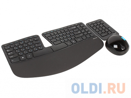   Microsoft Sculpt Ergonomic Dsktp Black USB(Radio)   