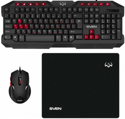   SVEN GS-9200  ,    (USB, , 104 , , 6 , 2400 dpi, 300  230)   