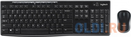  + Logitech Wireless Combo MK270 Black USB 920-004509  