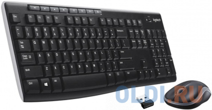  Logitech   Wireless Combo MK270 ( + ), 1000dpi, RUS, .  -