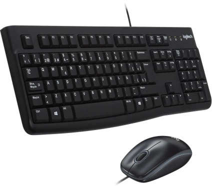   +  Logitech MK120 : :  