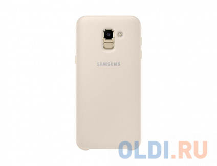  -  Samsung Galaxy J6 (2018) Dual Layer Cover (EF-PJ600CFEGRU) Gold  