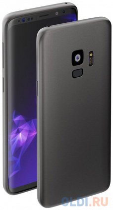  -  Samsung Galaxy S9 Deppa Case Silk Dark gray  