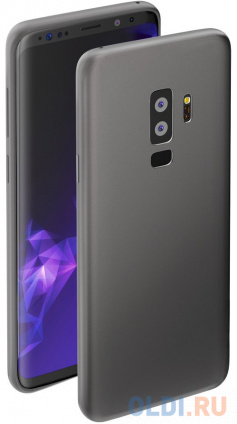  -  Samsung Galaxy S9+ Deppa Case Silk Dark gray  