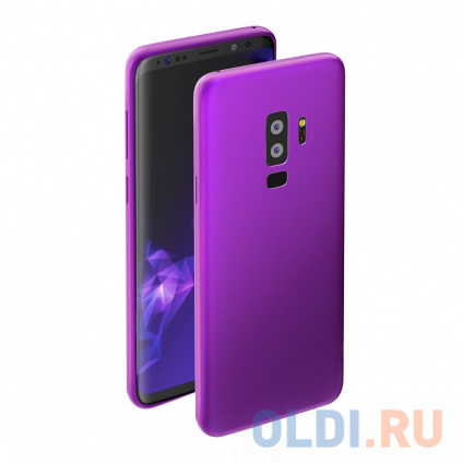  -  Samsung Galaxy S9+ Deppa Case Silk Violet  