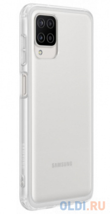   (-) Samsung  Samsung Galaxy A12 Soft Clear Cover  (EF-QA125TTEGRU)  --