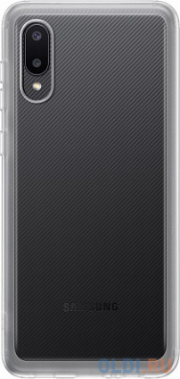   (-) Samsung  Samsung Galaxy A02 Soft Clear Cover  (EF-QA022TTEGRU)  