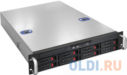    ExeGate Pro 2U550-HS08 &lt;RM 19&quot;,  2U,  550, Redundant  2x800W, 8xHotSwap, USB&gt;  -