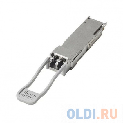  100G and 40GBASE SR-BiDi QSFP Transceiver, LC, 100m OM4 MMF, QSFP-40/100-SRBD=  