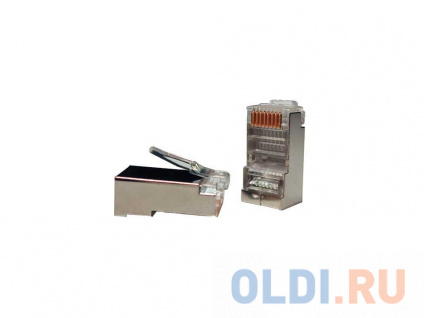     Hyperline PLUG-8P8C-U-C5-SH-100  RJ-45(8P8C) 100  -