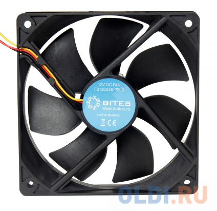  5bites  FB12025S-12L3 120X25 / SLEEVE / 1200RPM / 3P  --