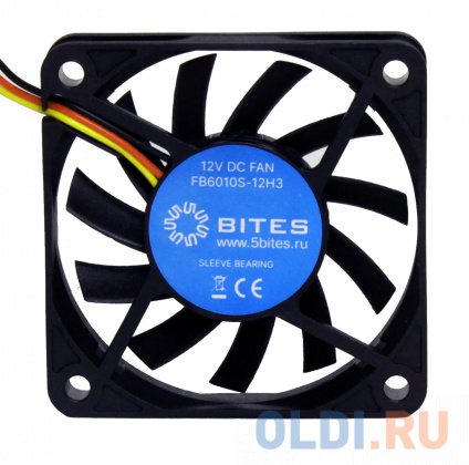  5bites  FB6010S-12H3 60X10 / SLEEVE / 3800RPM / 3P  