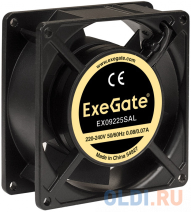  Exegate EX289005RUS  220 ExeGate EX09225SAL (92x92x25 , Sleeve bearing ( ),   30 , 2500RPM, 34dBA)  -