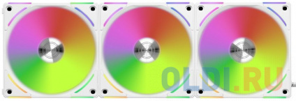  LIAN LI UNI Fan ALV2 120 Triple White aRGB PWM 120mm 2000RPM (3pcs)  