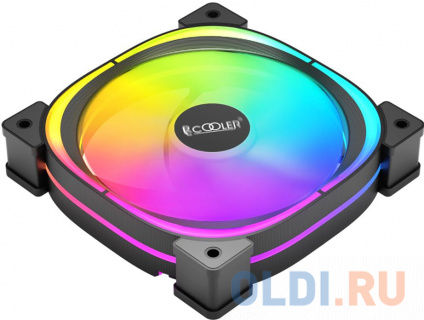   PCCooler EF120 ARGB B 120x120x25 (4pin PWM + 3pin ARGB, 600-1500 /) Retail  -