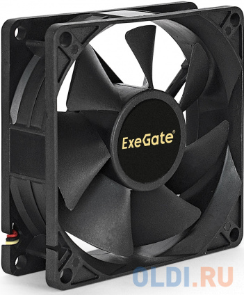  Exegate EX283382RUS  ExeGate ExtraPower EP08025SM, 80x80x25 , Sleeve bearing ( ), Molex, 2400RPM, 25dBA  -