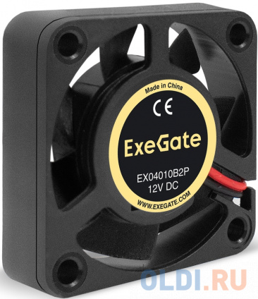   12 DC ExeGate EX04010B2P (40x40x10 , 2-Ball ( ), 2pin, 5500RPM, 26dBA)  --