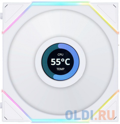  LIAN LI UNI FAN TL LCD 120mm 1900RPM sRGB White (1pcs)  