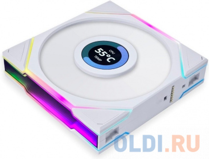  Lian Li G99.12TLLCD1W.R0  UNI FAN TL LCD 120 White /12TLLCD1W/ 12012528 (1.6 LCD , PWM, ARGB, 200-1900 /, 27dBa)  -