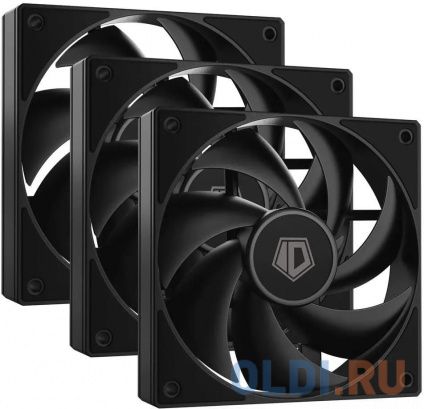   ID-Cooling AF-125-K Trio 120x120x25mm  4-pin 14-30dB 170gr Ret  