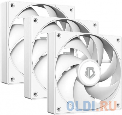   ID-Cooling AF-125-W Trio 120x120x25mm  4-pin 14-30dB 170gr Ret   