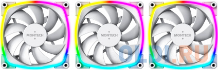     Montech AX120 ARGB 120120x25  4-pin 27 (.:3) (AX120 PWM WHITE 3 IN 1) Ret  