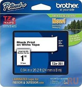  Brother TZE251 24     